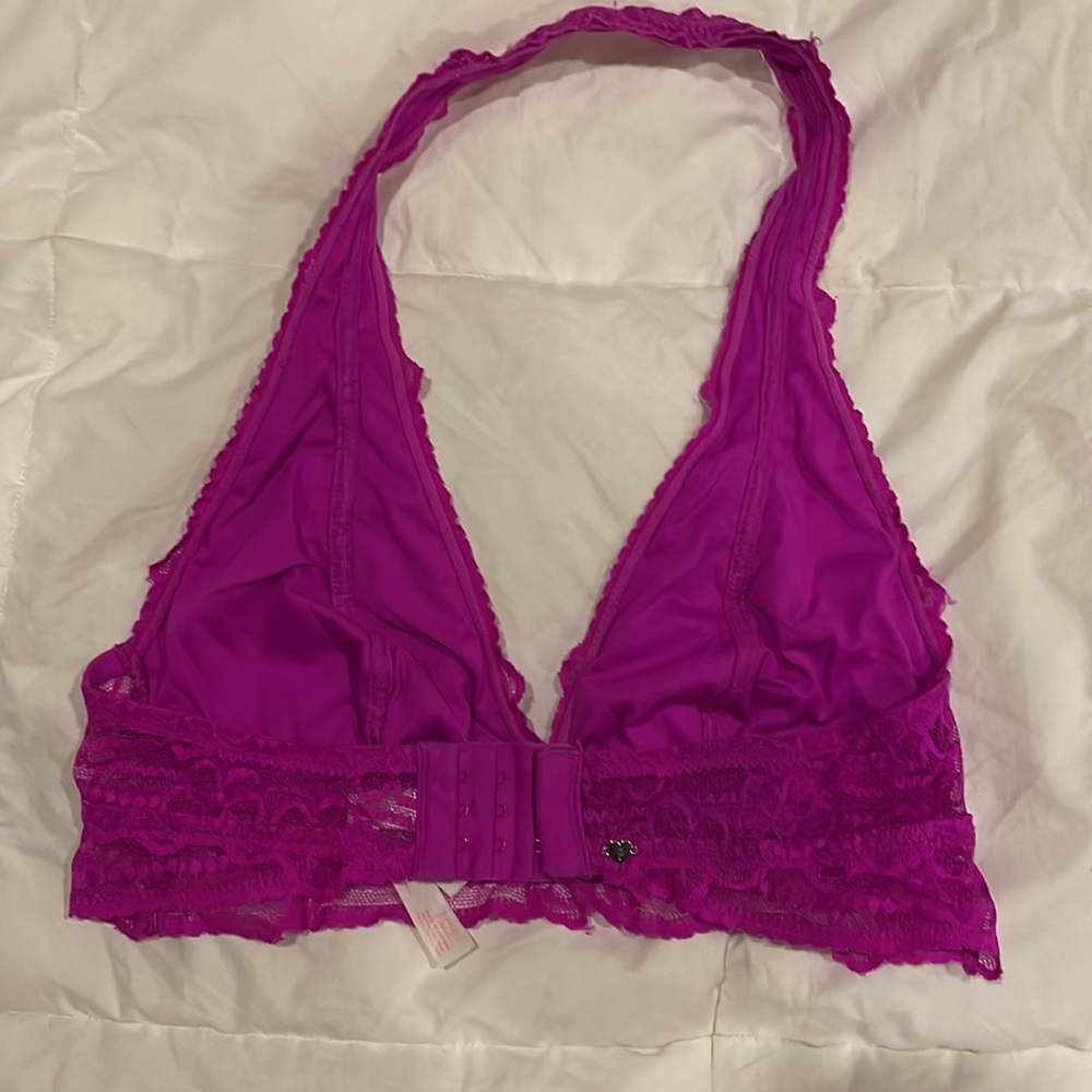 Small Victoria’s Secret Lacey Halter Bralette - Picture 2 of 4